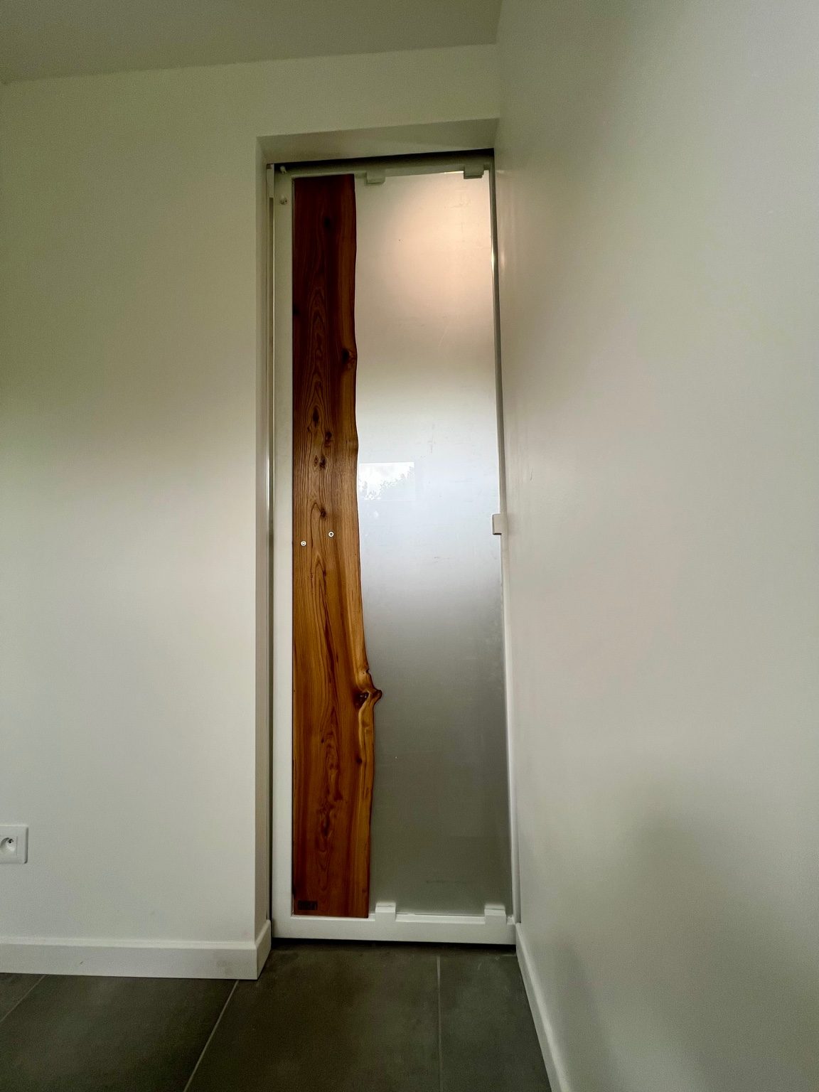 Porte intérieure bois/verre